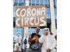 Над 200 протестираха в Брюксел срещу мерките за борба с коронавируса (Снимки)