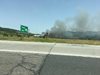 Пожар гори при 46-я км на АМ "Тракия"
(Снимки)