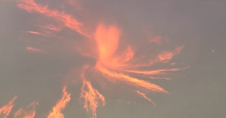 Огнено торнадо се вихри около Лос Анджелис (Снимки, Видео)