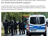 Полицията в Германия е арестувала сириец, заподозрян в подготвяне на атентат