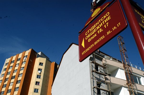 В София за последната година са издадени 4 разрешителни за строеж на общежития, като и четирите са за Студентски град.