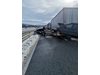 Шофьор пострада в катастрофа с камион край  Монтана
