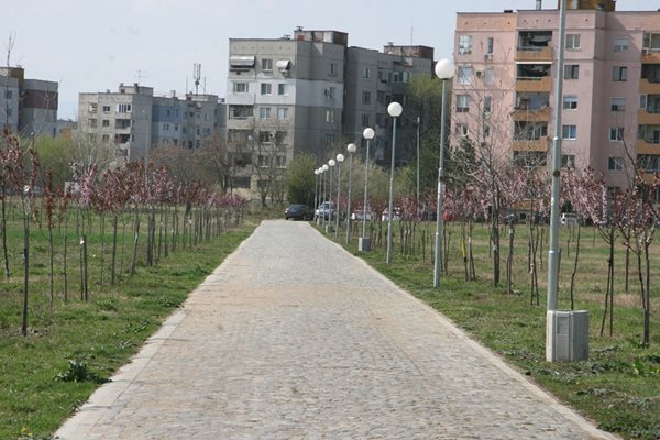 Разширението на парк "Лаута".