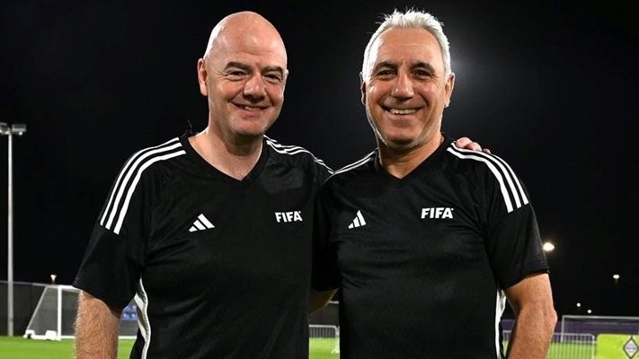 (Снимки) Стоичков засрами шефа на ФИФА в Саудитска Арабия