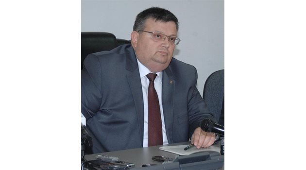 Главният прокурор Сотир Цацаров СНИМКА: Архив