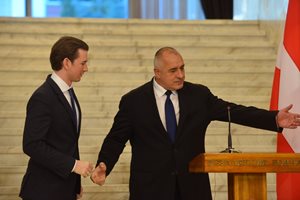 Курц: Ще подкрепим България за влизането й в Шенген (Снимки)