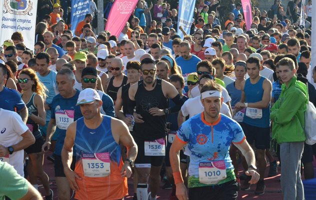 Софийският маратон, който тази година е на 8 октомври, привлича все повече участници.
Снимка: Архив