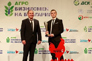 Николай Минев е "Агробизнесмен на България" за 2020 г. (Видео)