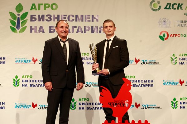 Николай Минев е "Агробизнесмен на България" за 2020 г. СНИМКИ: Велислав Николов