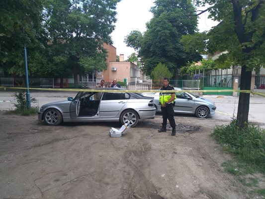 Инцидентът е станало на улица "Болград" в Пловдив. СНИМКИ: Анелия Перчева