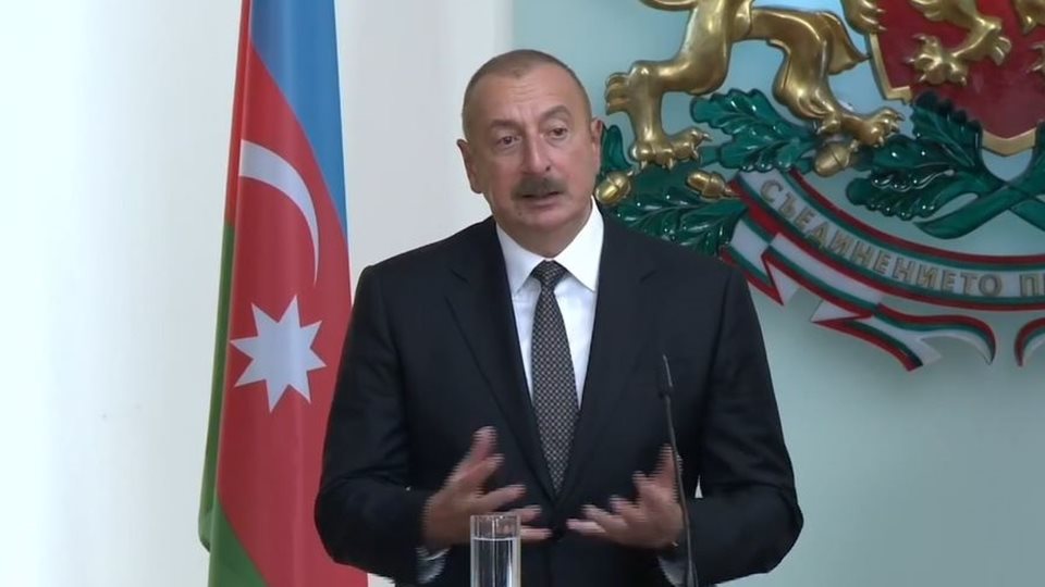 Алиев обеща допълнителни доставки на газ за България от Азербайджан