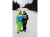 Синът на Плевнелиев трети на ски в Банско (Снимки)