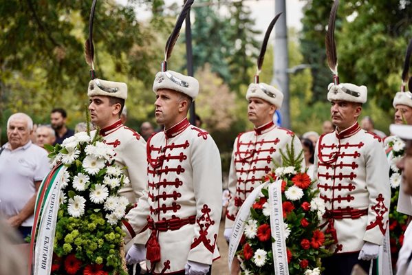 Започнаха честванията по повод Съединението в София Снимка: Пламен Кодров