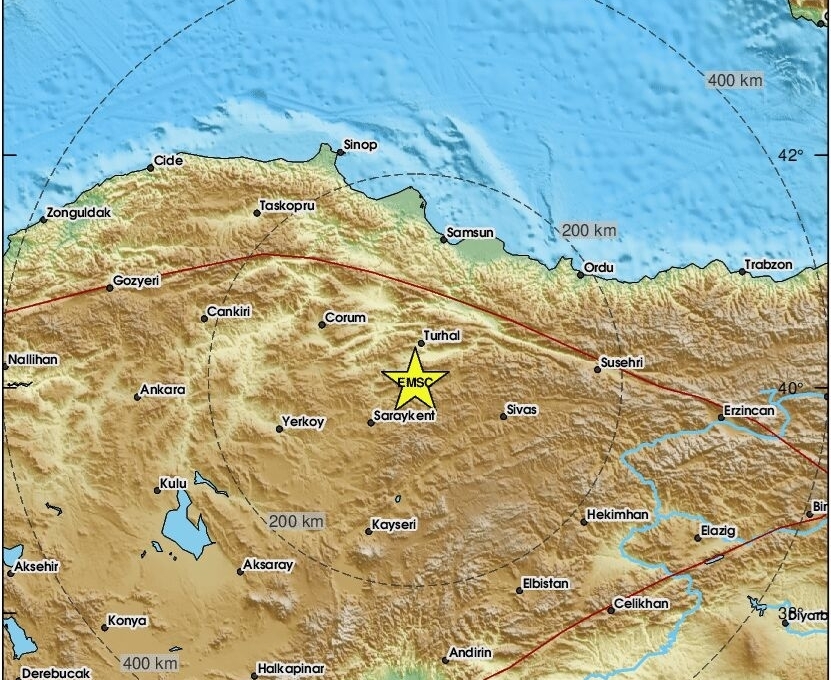 Силен трус от 5,6 по Рихтер в Централна Турция