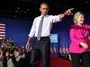Обама подкрепи Хилaри Клинтън на митинг