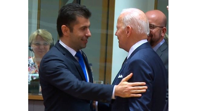 The Council of Ministers responded to GERB – there was a meeting between Petkov and Biden