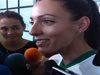 Ивет Лалова на летище София: Това може да не е последната ми олимпиада (Видео)