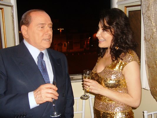 Дарина Павлова се познава с бившия италиански премиер Силвио Берлускони