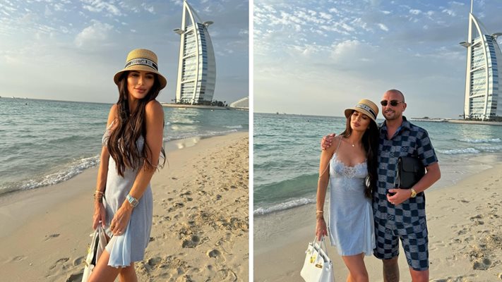 "Мисис България" на меден месец в Дубай