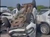 Катастрофа с 50 коли затвори магистрала в Южна Африка (Видео)