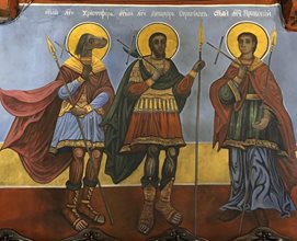 Главата на Св. Христофор Песоглавец се пази в Кремъл, в Европа го почитат като покровител на пътешествениците