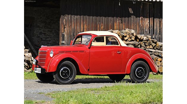 Opel Kadett Roadster от 1938 г. Моделът служи за основа на първия "Москвич". Снимки: производителите