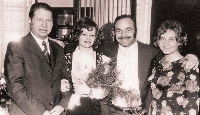 Ангел Солаков и съпругата му Роза кумуват на Боян Радев