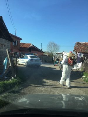 В ромските махали на община Стамболийски се дезинфекцира с пълна пара