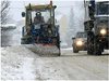 Обилният снеговалеж блокира движението по главния път Монтана-Видин

