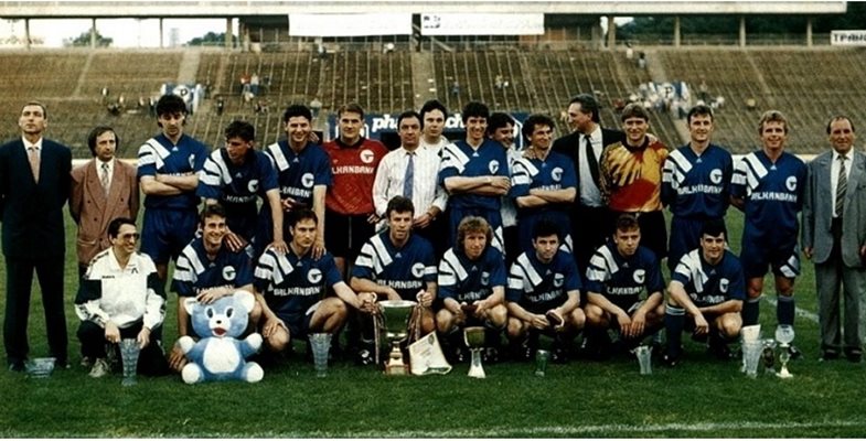 Последният шампионски отбор, съставен само от българи преди 27 години
Снимка: архив