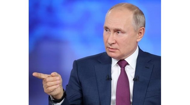 Президентът на Русия Владимир Путин СНИМКА: Ройтерс