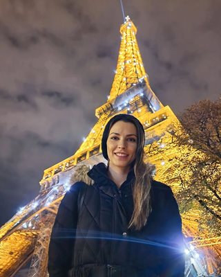 Неда Спасова отиде за първи път в Париж