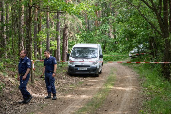 Местността, в която Гробаря заравя телата