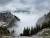 Облаци и мъгла в планините - не става за туризъм