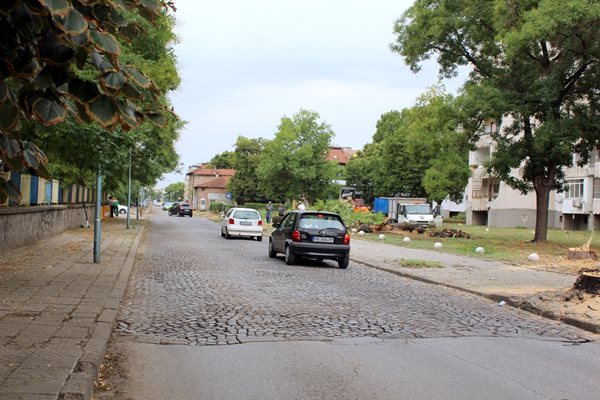 Ул. "Даме Груев" в Пловдив.