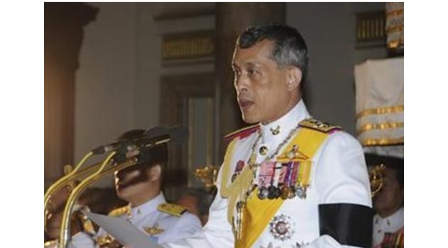 Кралят на Тайланд Маха Ваджиралонгкорн Снимка: Ройтерс