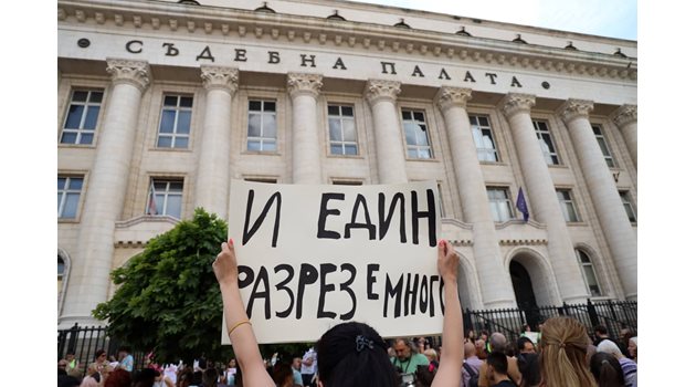 Протест срещу насилието пред Съдебната палата в София

СНИМКА: ГЕОРГИ КЮРПАНОВ - ГЕНК