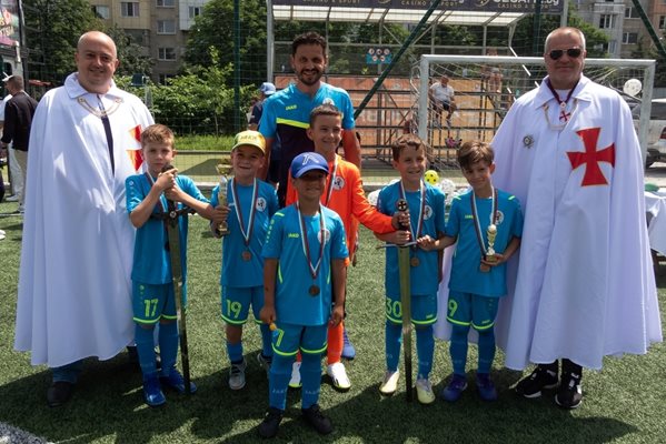 Командерия 004 "Света София" организира детския футболен турнир