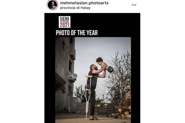 Снимката, която спечели Международния фотографски конкурс в Сиена за 2021 г.
СНИМКИ: Инстаграм Мехмет Аслан