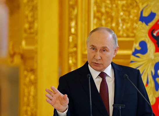 Руският президент Владимир Путин Снимка: Ройтерс