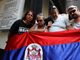 Сръбски емигранти изпращат Джокович в Мелбърн