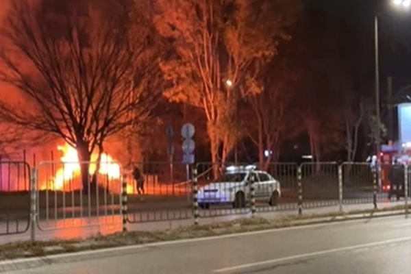 Кадър: Facebook/Катастрофи в София
