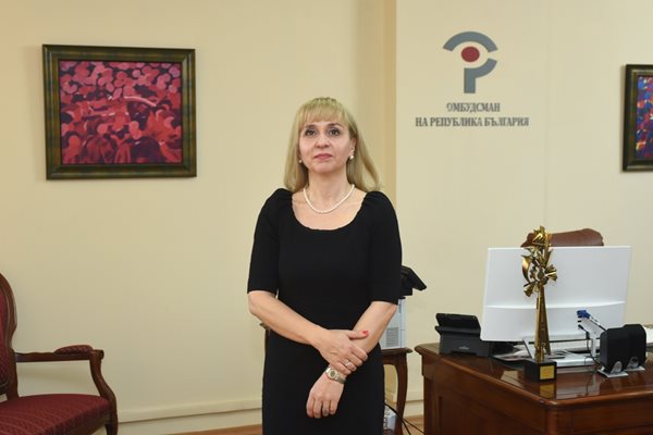 Диана Ковачева. Снимка омбудсман на Република България