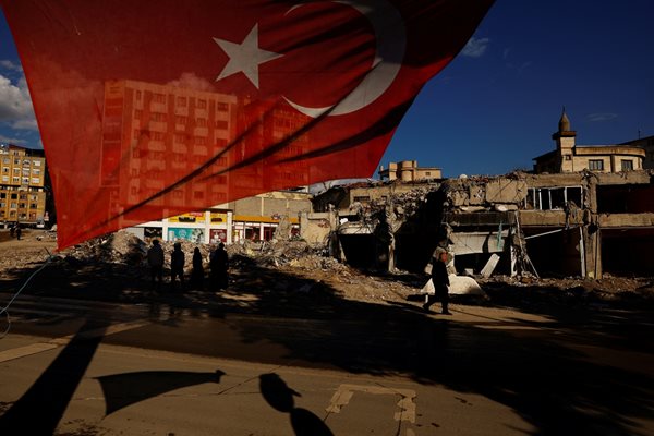 Земетресение в Турция
Снимка: Ройтерс