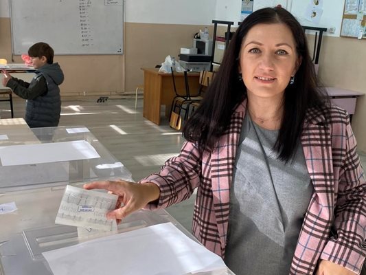 Новата кметица на пловдивския район "Западен" Тони Стойчева.
Снимка: Фейсбук