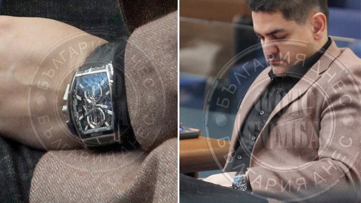 Бившият министър Радостин Василев с часовник за 35 бона