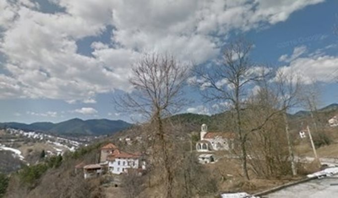 Трупът беше открит край смолянското село Турян  СНИМКА: Гугъл стрийт вю