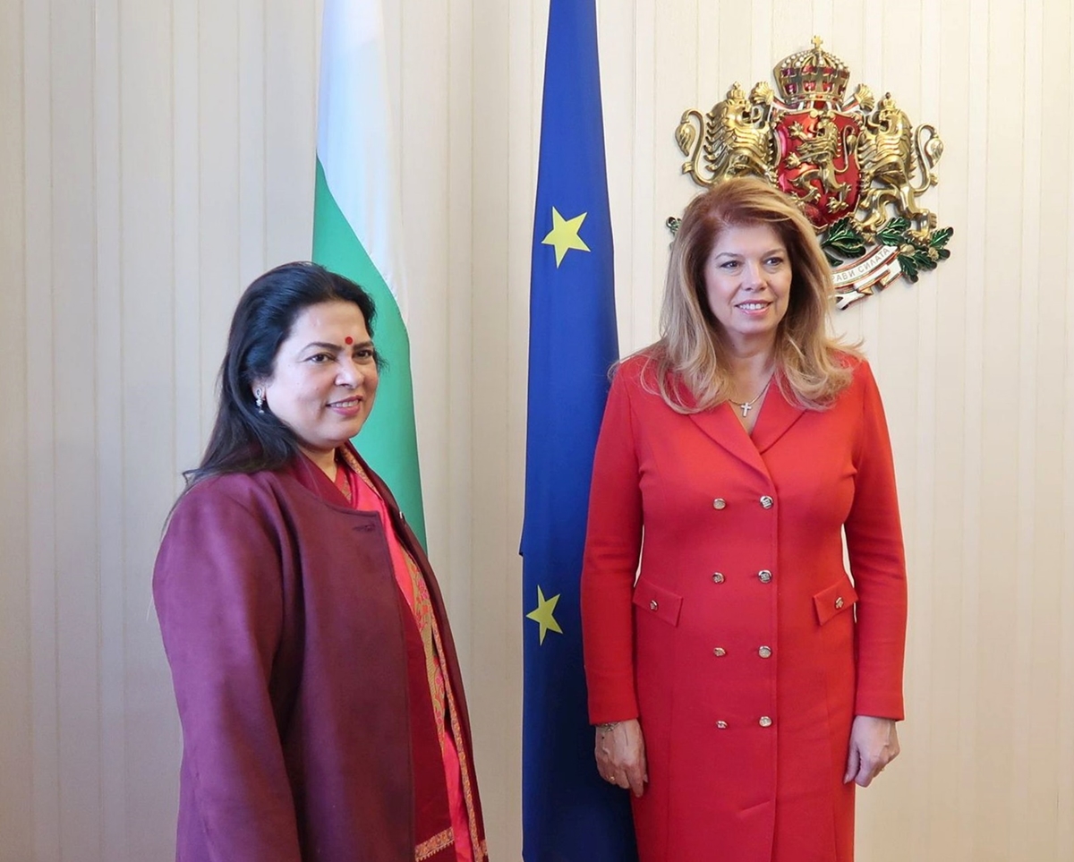 Илияна Йотова и Мийнакши Лекхи коментираха добрите отношения между България и Индия