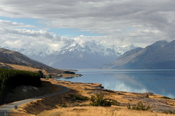 Езерото Пукаки, Нова Зеландия
