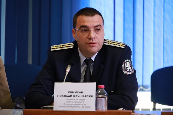 Комисар Николай Крушарски каза, че правят по-малко, но по-ефективни проверки.